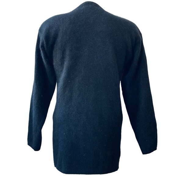 Semplice Sweater Tango Dancing Sequins Angora Lambswool wearable Art Vintage P - Picture 2 of 12